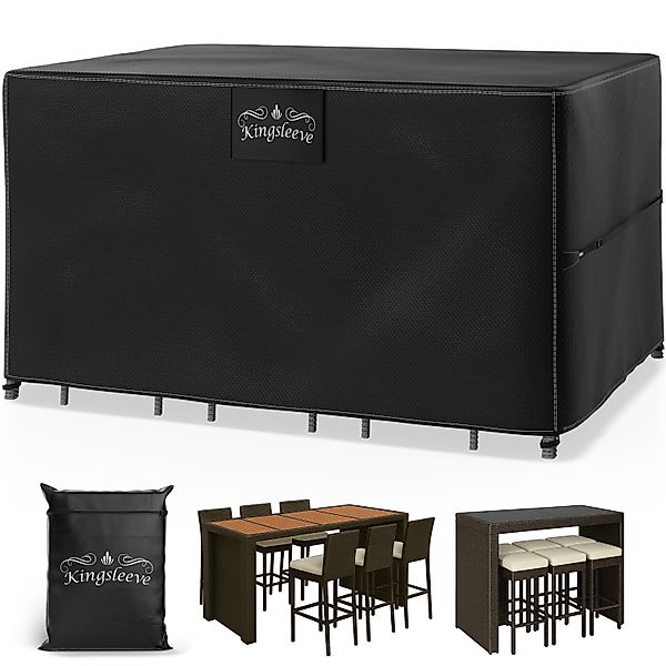 Abdeckplane Bartisch Anthrazit 187x120x86cm 9100mm Wassersäule günstig online kaufen