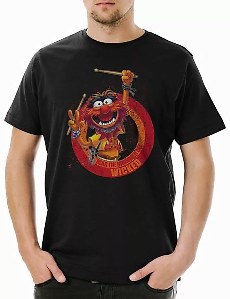 Urban Backwoods Print-Shirt Wicked Drummer Herren T-Shirt Schlagzeuger Drum günstig online kaufen