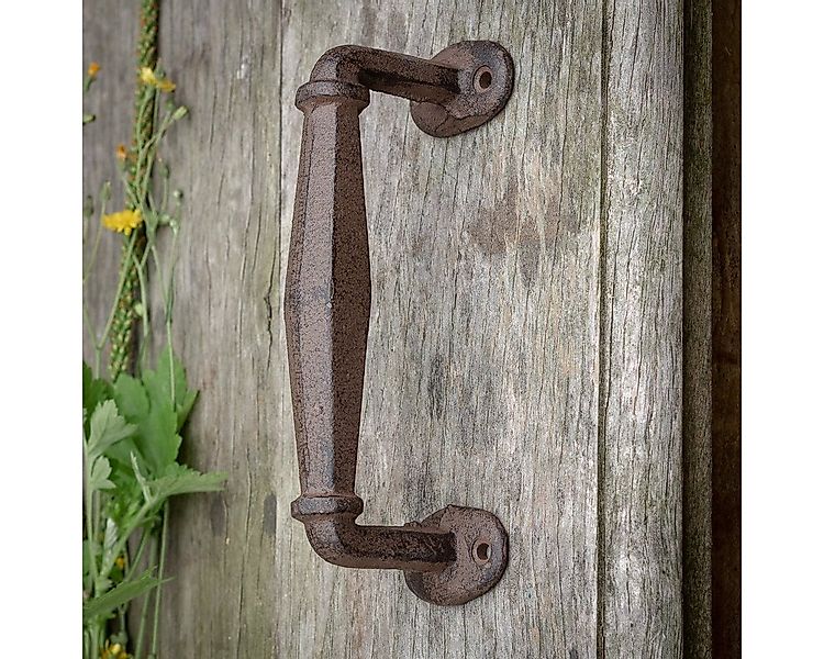 Antikas Türbeschlag Rustikaler Türgriff Gusseisen, Türbeschlag, Schiebetorg günstig online kaufen