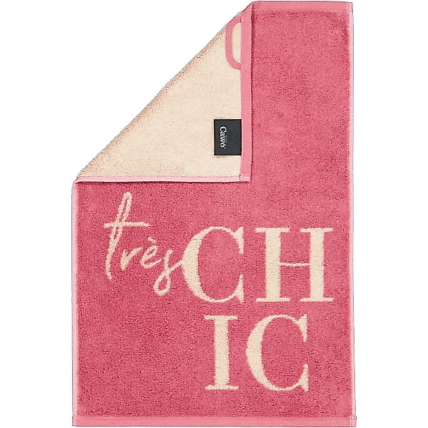 Cawö Gästetücher Postcard Towels Edition 100 - Farbe: très chic - 12 - Gäst günstig online kaufen