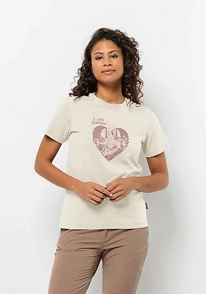 Jack Wolfskin T-Shirt "CAMPING LOVE T W" günstig online kaufen