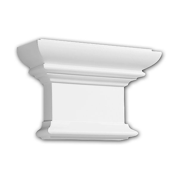 PROFHOME 121008 Pilaster Kapitell Zierelement Flachsäule Wandsäule, 15,1 cm günstig online kaufen