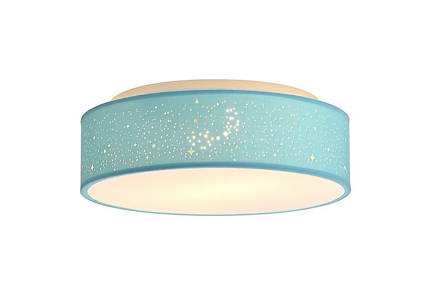 Zedelmaier Lampenschirm Deckenlampe Deckenleuchte mit Stoff-Lampenschirm, W günstig online kaufen
