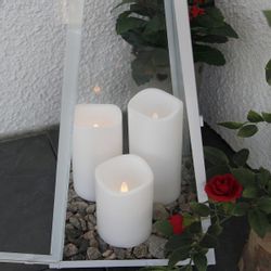 STAR TRADING LED-Kerze Stumpenkerze flackernd H: günstig online kaufen