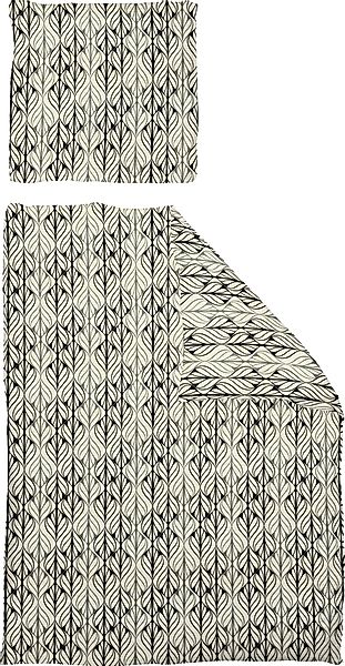Adam Bettwäsche "Leinenbettwäsche Wave" 2 Stk. tlg. aus 73% Leinen & 27% Bi günstig online kaufen