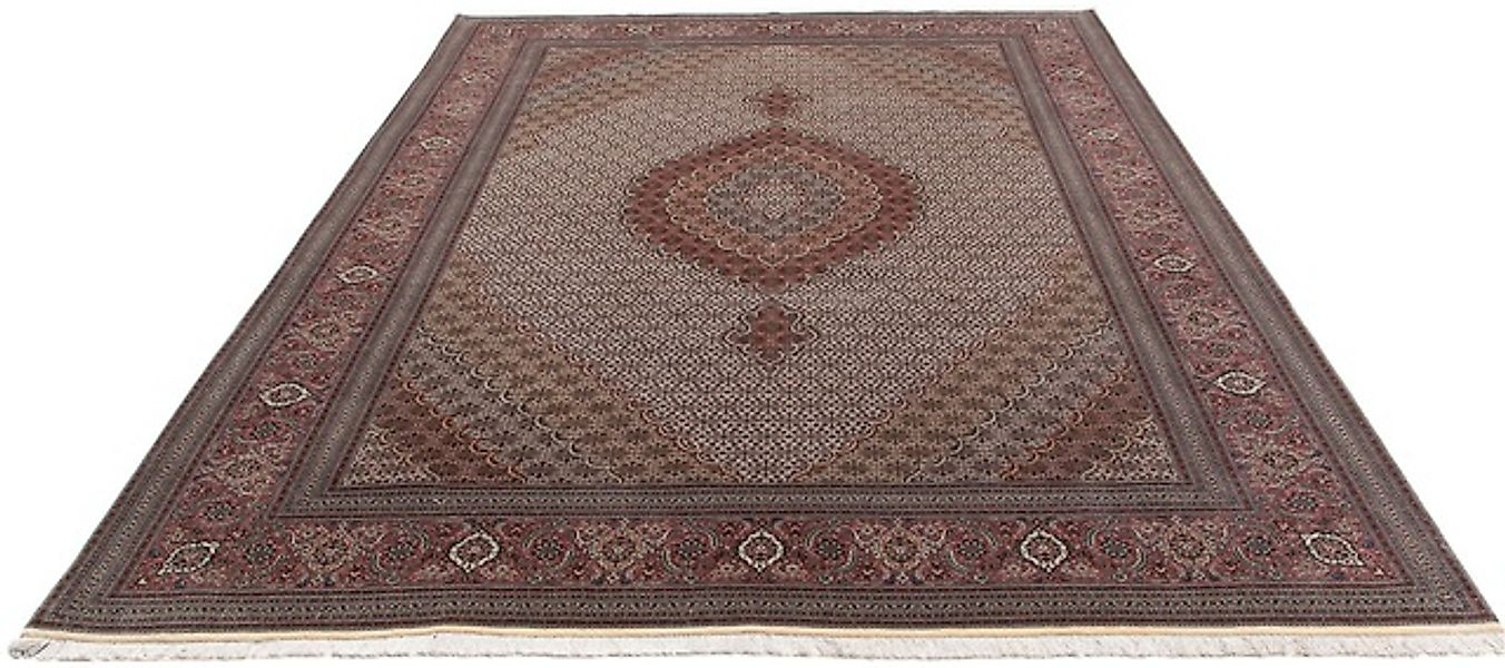 morgenland Orientteppich »Perser - Täbriz - Royal - 348 x 253 cm - hellbrau günstig online kaufen