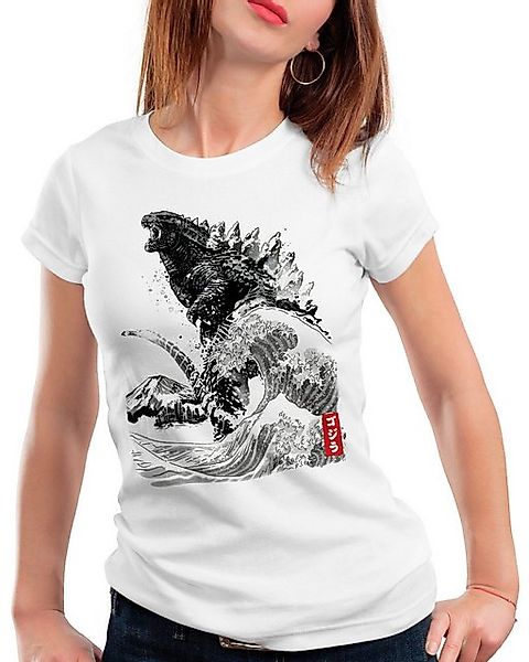 style3 T-Shirt Kaiju Rise godzilla gojira japan monster nippon tokio tokyo günstig online kaufen