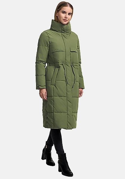 Navahoo Wintermantel "Der Wahnsinn 14", Damen Steppmantel mit Taillenzugban günstig online kaufen