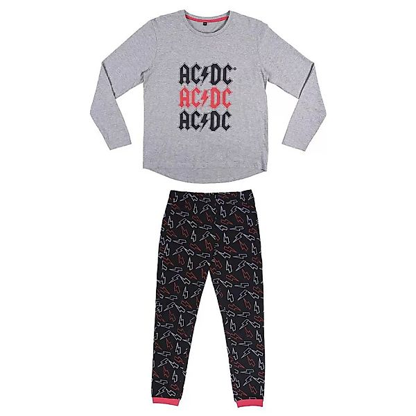 Cerda Group Acdc Lange Pyjama L Gray günstig online kaufen