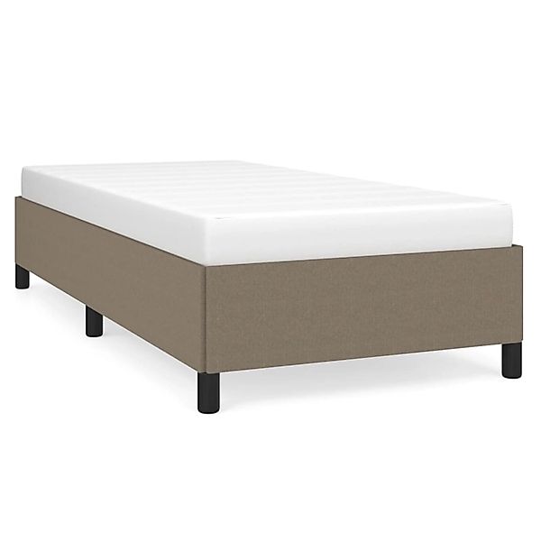 vidaXL Bettgestell Taupe 80x200 cm Stoff Modell 31366844 günstig online kaufen