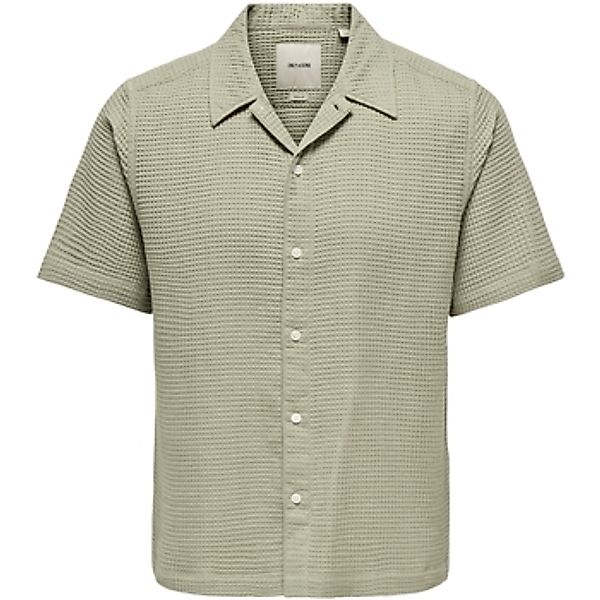 Only & Sons   Kurzarm Hemdbluse Hemd Savier Kurzarmhemd günstig online kaufen