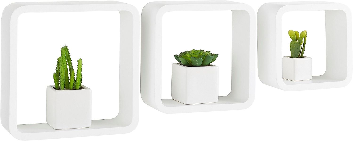 Home affaire Deko-Wandregal, Set 3-tlg., Dekoregal, günstig online kaufen
