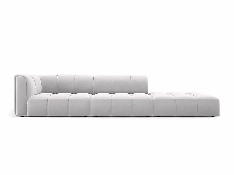 Milo Casa | Ecksofa Francesca Samt rechts 4-Sitzer günstig online kaufen