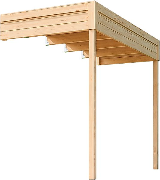 Nordic Holz Gartenhaus-Anbaudach "FELIX FYNN 3 ANBAU", Flachdach günstig online kaufen