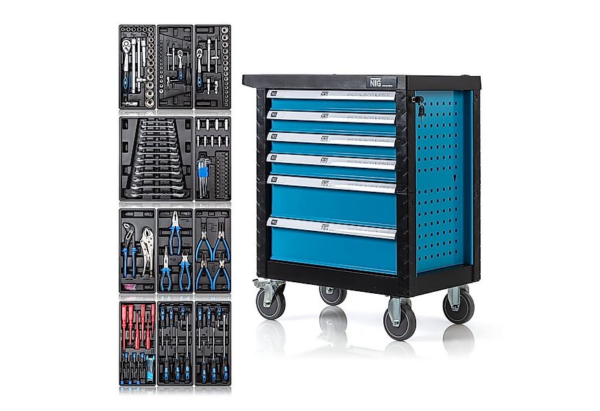 NTG Nutzfahrzeug Technik GmbH Werkzeugwagen Werkstattwagen Rollwagen 220 Te günstig online kaufen