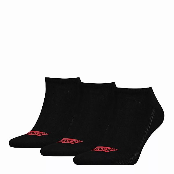 Levis Unisex Sneaker Sportsocken Low Cut Batwing Logo 3er Pack günstig online kaufen
