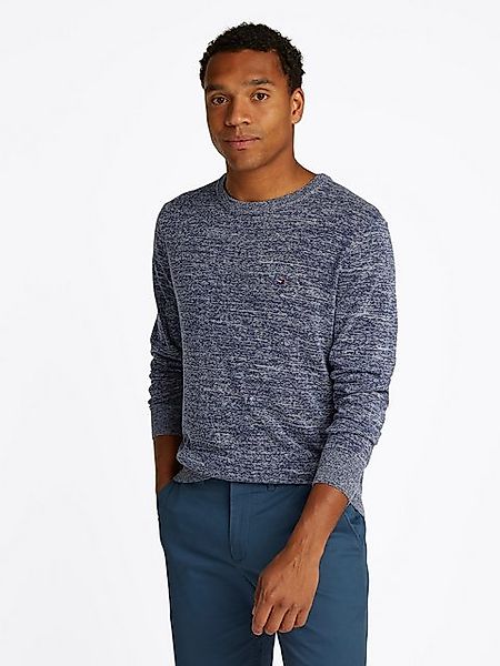 Tommy Hilfiger Rundhalspullover COTTON LINEN CREW NECK günstig online kaufen