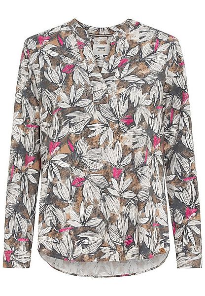 camel active Langarmbluse Schlupfbluse mit floralen Allover-Print günstig online kaufen