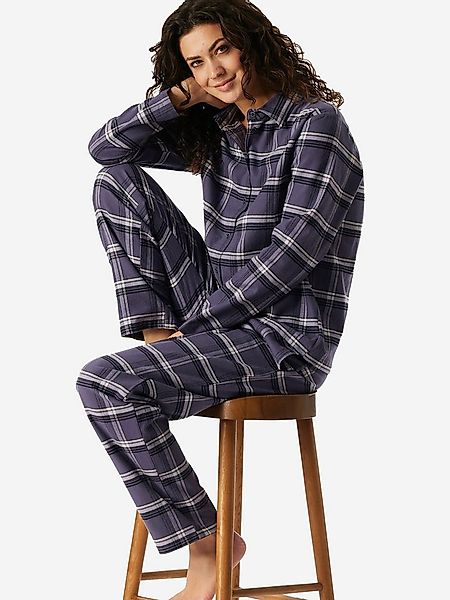 Schiesser Pyjama Selected Premium Warming (2 tlg) schlafanzug schlafmode be günstig online kaufen