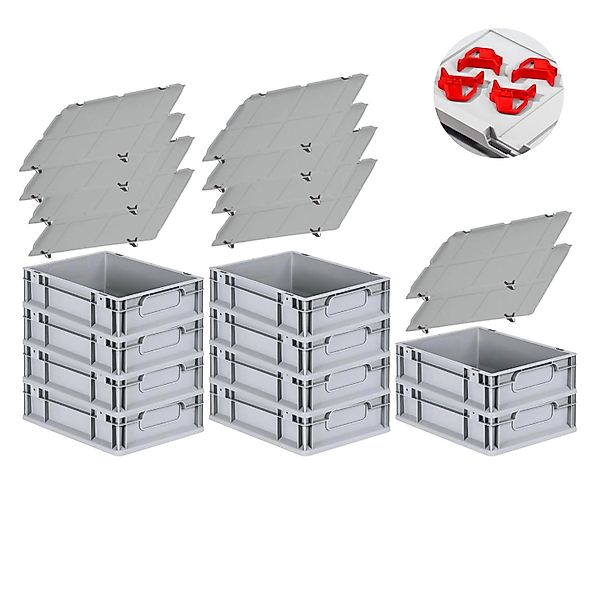 PROREGAL® Stapelbox SparSet Eurobox NextGen Economy günstig online kaufen