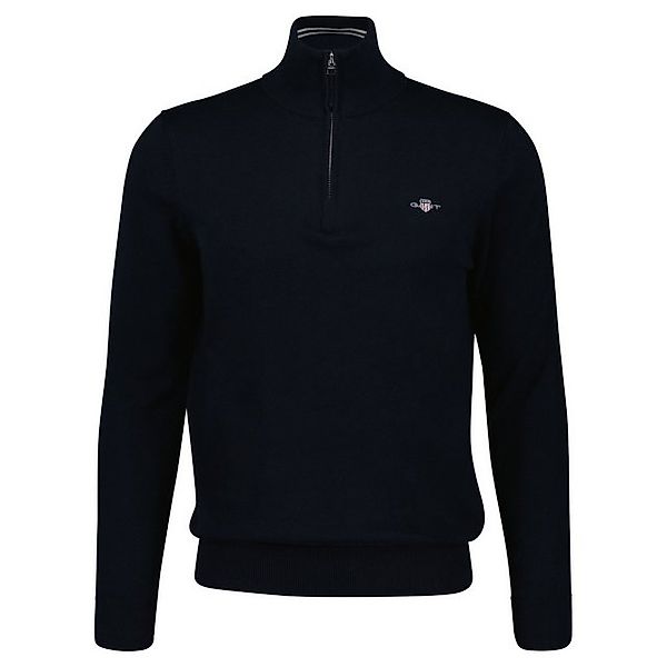 Gant Sweatshirt Herren Pullover mit Zip-Kragen - CLASSIC COTTON günstig online kaufen