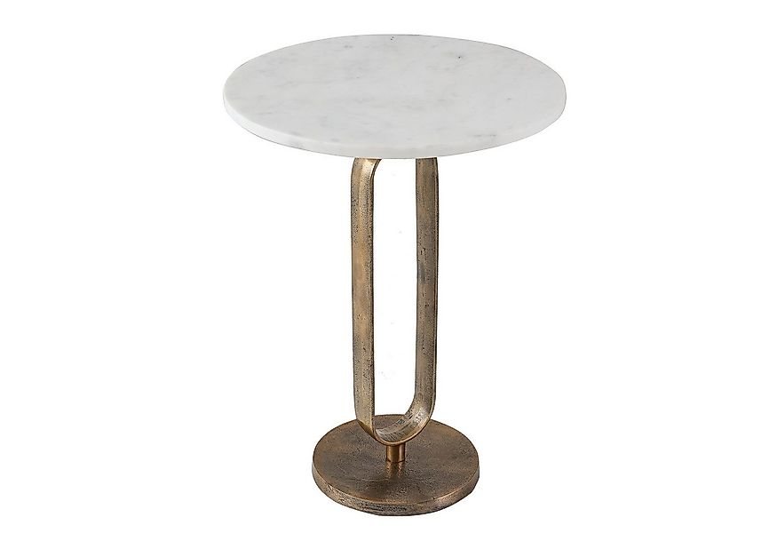 riess-ambiente Beistelltisch ELEGANCE 60cm weiß / gold (Einzelartikel, 1-St günstig online kaufen