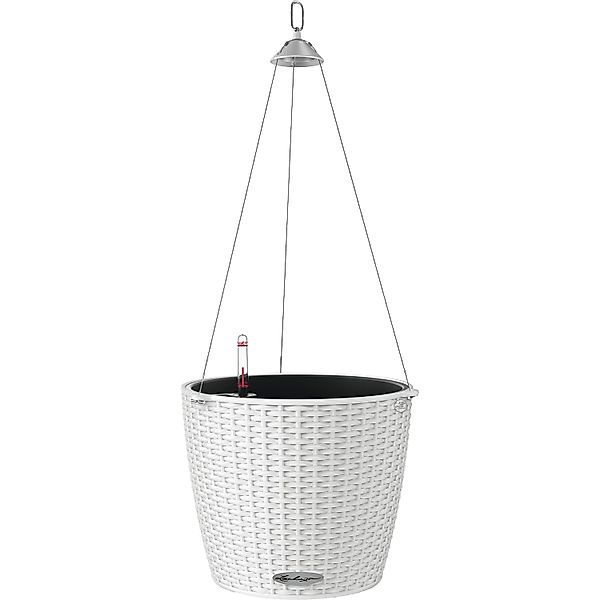 Lechuza Hängeampel Nido Cottage Ø 27 cm x 23 cm Weiß günstig online kaufen