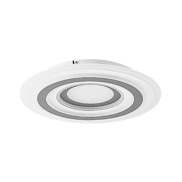 Lindby LED Deckenleuchte Jazmina 4018252 Dimmbar mit Leselampe Modern in Sc günstig online kaufen