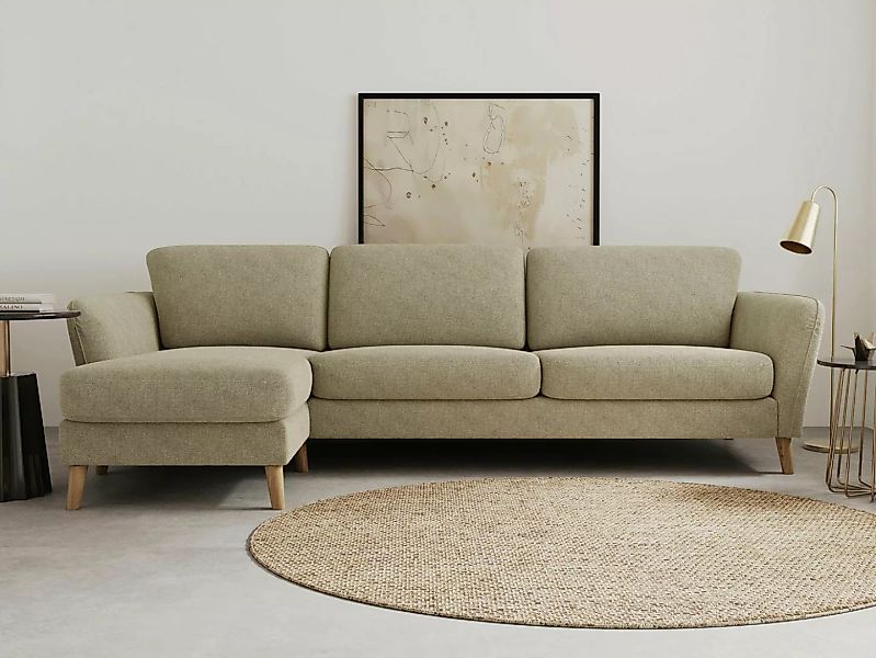 Home affaire Ecksofa "MARSEILLE (279/152cm),L-Form, Rec. rechts/links", Mas günstig online kaufen