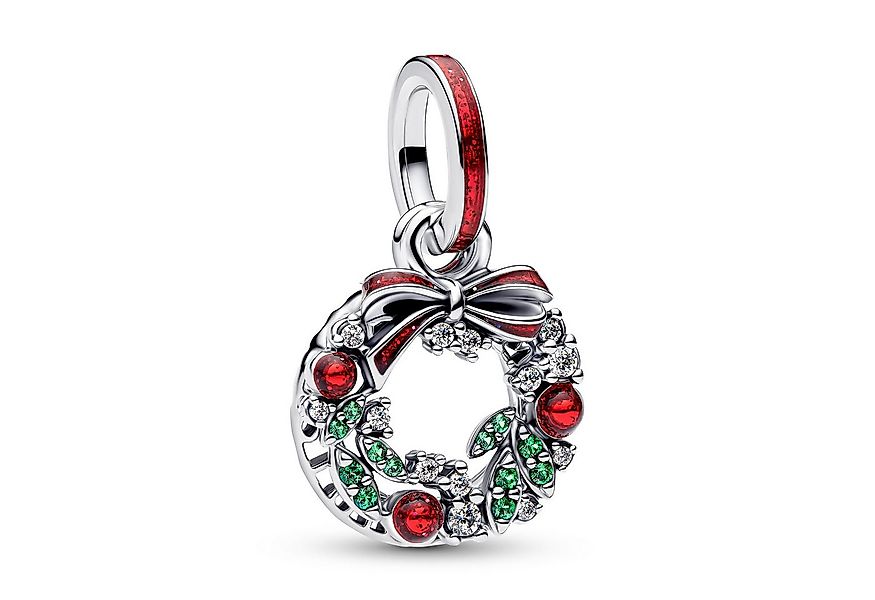 Pandora Kettenanhänger Charm-Silber Adventskranz günstig online kaufen