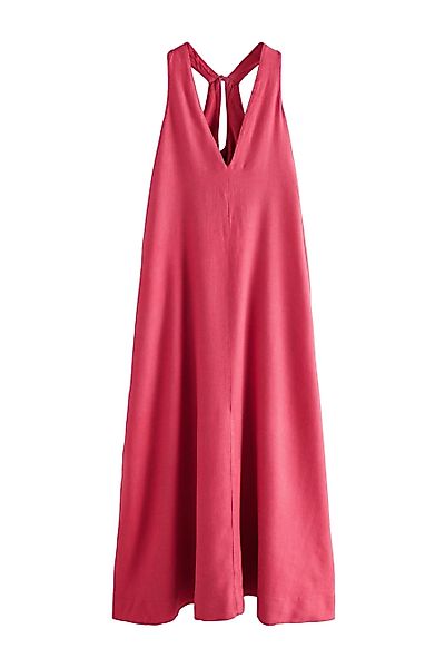 Next Maxikleid Nackenträger-Maxikleid mit Leinenanteil (1-tlg) günstig online kaufen