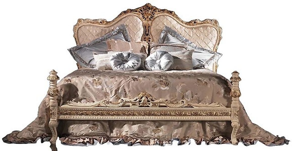 Xlmoebel Bett Luxuriöses Doppelbett Boiserie in Chesterfield-Stil von itali günstig online kaufen