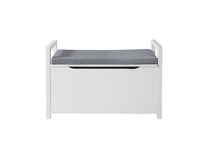 SoBuy Truhenbank FSR76, Schuhschrank schmal, Schuhregal Garderobenbank, mit günstig online kaufen