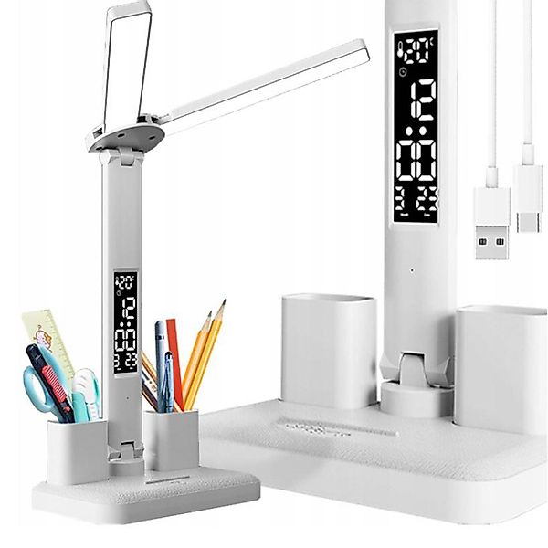 OKWISH LED Schreibtischlampe Tischlampe Nachttischlampe mit günstig online kaufen