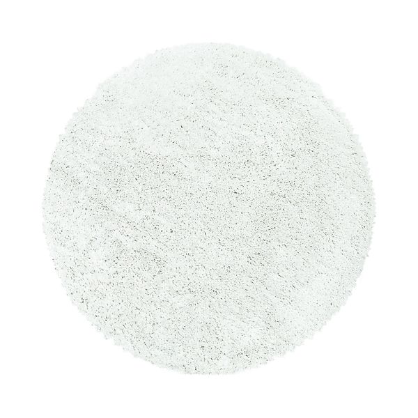 Carpettex Hochflor-Teppich Unicolor - Einfarbig, Rund, günstig online kaufen