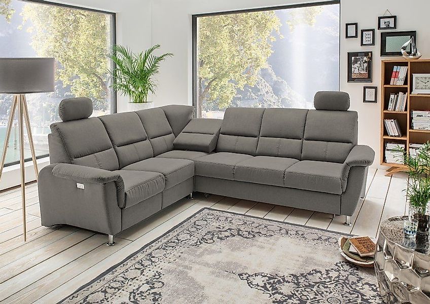 Myhomelando Ecksofa Paris, mit elektronischer Relaxfunktion, günstig online kaufen