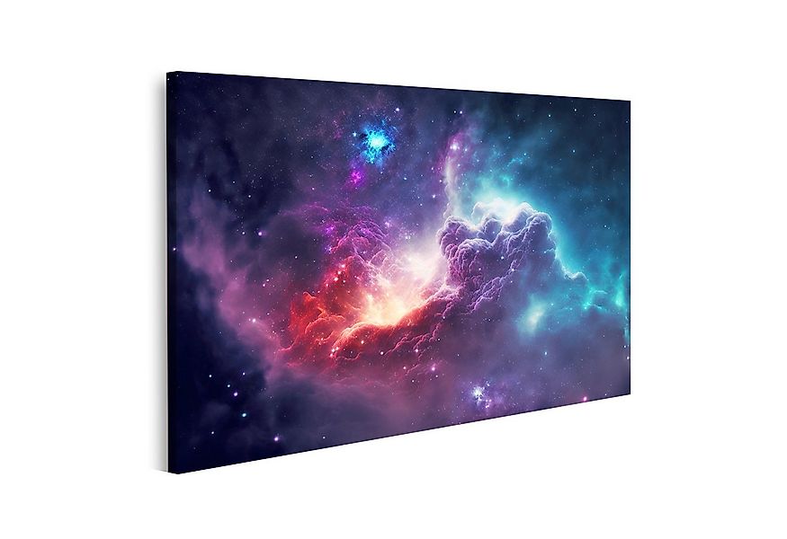 islandburner Leinwandbild Nebel Galaxien Weltraum Endloses Universum Magie günstig online kaufen