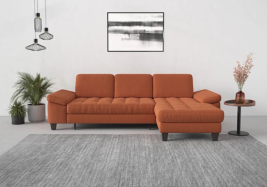 sit&more Ecksofa "Westham L-Form", Recamiere, mit oder ohne Bettfunktion, B günstig online kaufen