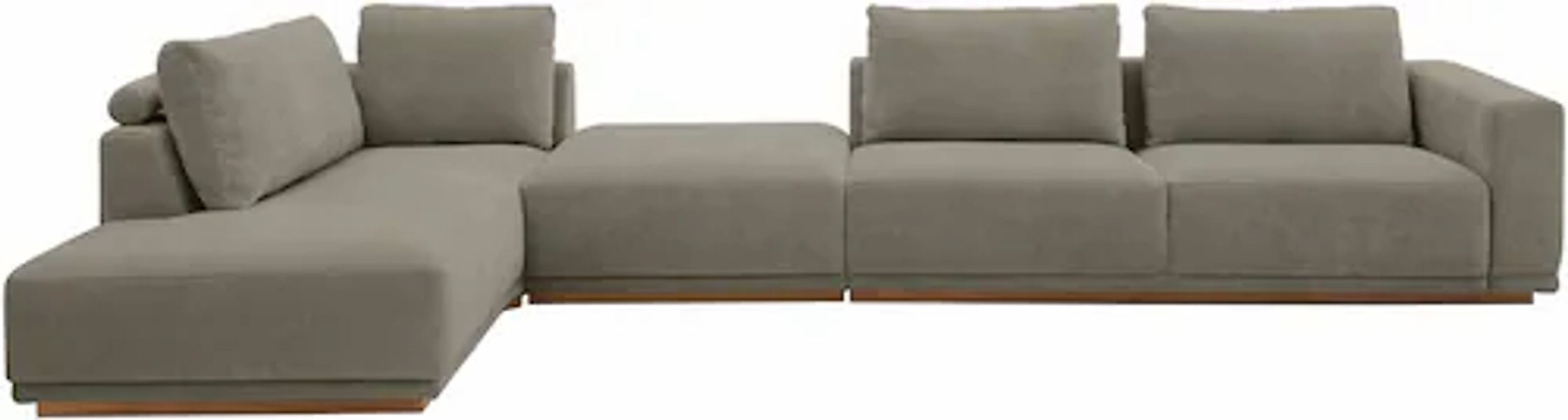 Musterring Wohnlandschaft Anreihsofa mit Armlehne rechts, Eckteil links mit günstig online kaufen