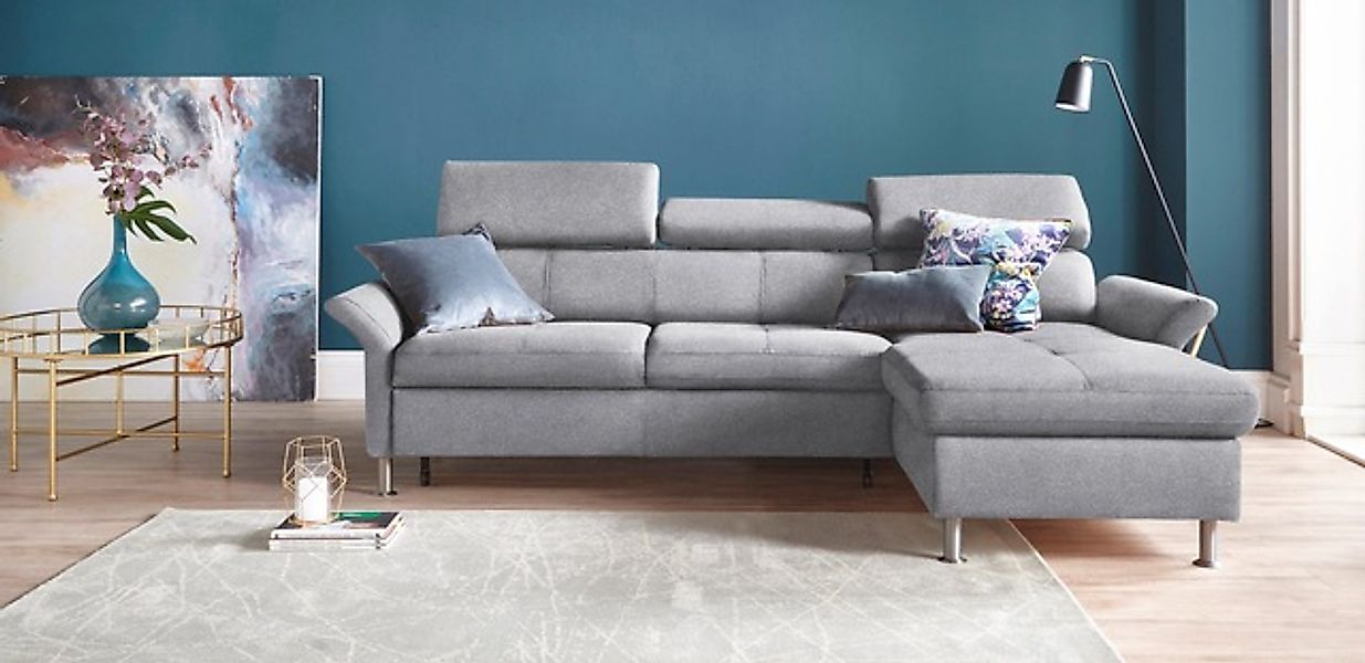 exxpo - sofa fashion Ecksofa »Maretto, bequem & komfortabel, bodenfrei, Bre günstig online kaufen