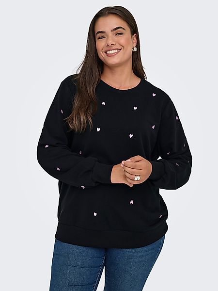ONLY CARMAKOMA Sweatshirt CARMIA LS O-NECK günstig online kaufen