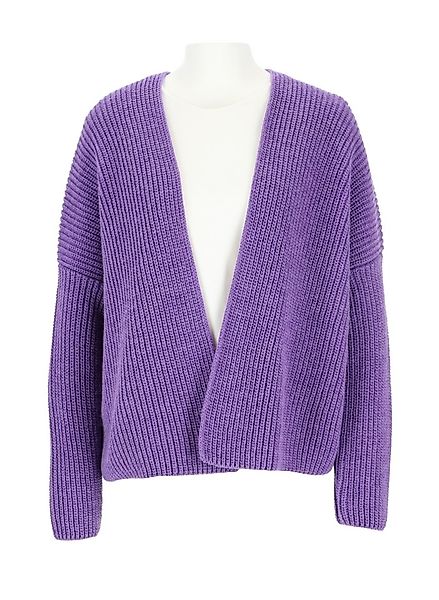 halsüberkopf Accessoires Strickjacke vorne offen aus hochwertigem Wollmix! günstig online kaufen