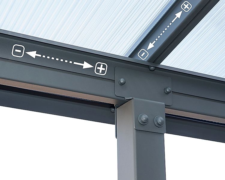 Palram - Canopia Terrassendach "Olympia 3x6.1" BxT: 619x295 cm günstig online kaufen