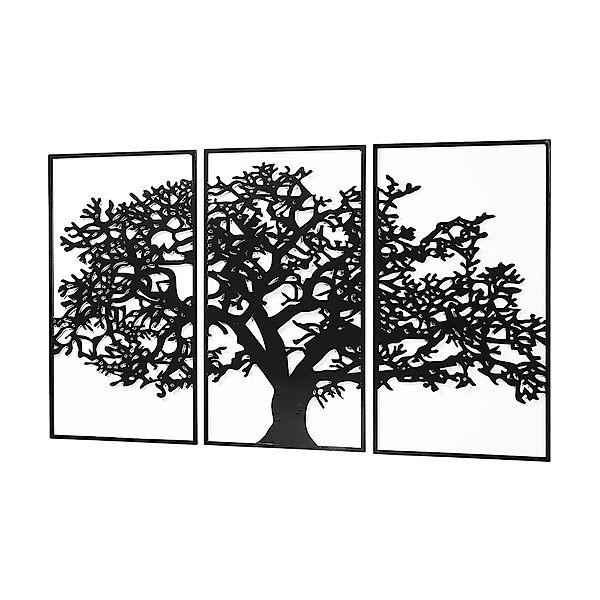 Kobolo Wandbild Metallbild NATURE dreiteilig aus günstig online kaufen