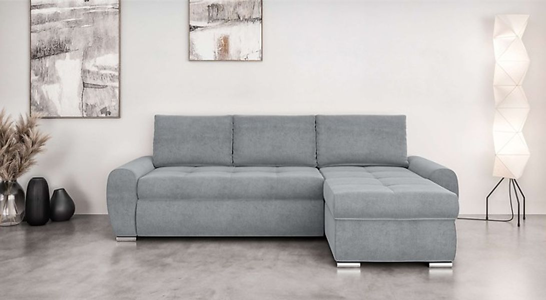 INOSIGN Ecksofa »HAVERHILL Schlafsofa mit Bettkasten, Maße B/H/T: 237/89/16 günstig online kaufen