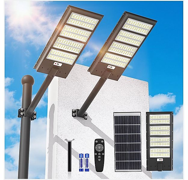 Rhein Beleuchtung LED Solarleuchte 2000W Solarlampen für Außen – Solarlampe günstig online kaufen