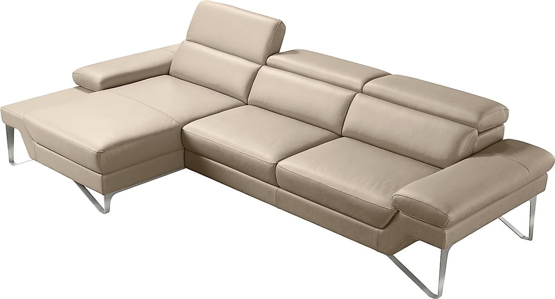 Egoitaliano Ecksofa "Princess, elegantes Designsofa mit erstklassigem Sitzk günstig online kaufen