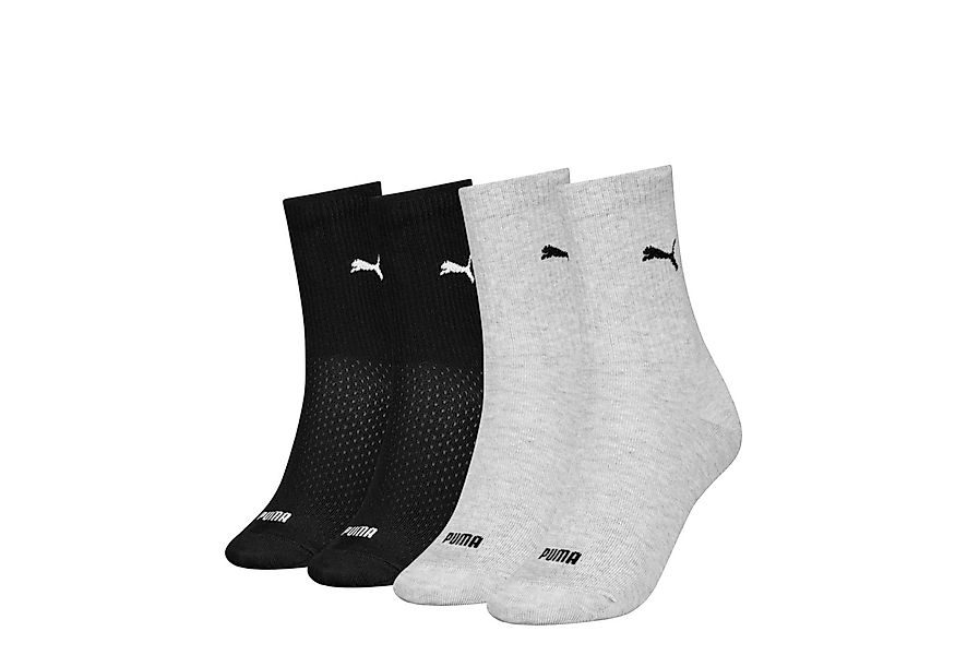 PUMA Socken PUMA WOMEN SOCK 4P ECOM (4er-Pack) mit unterstützender Fußgewöl günstig online kaufen