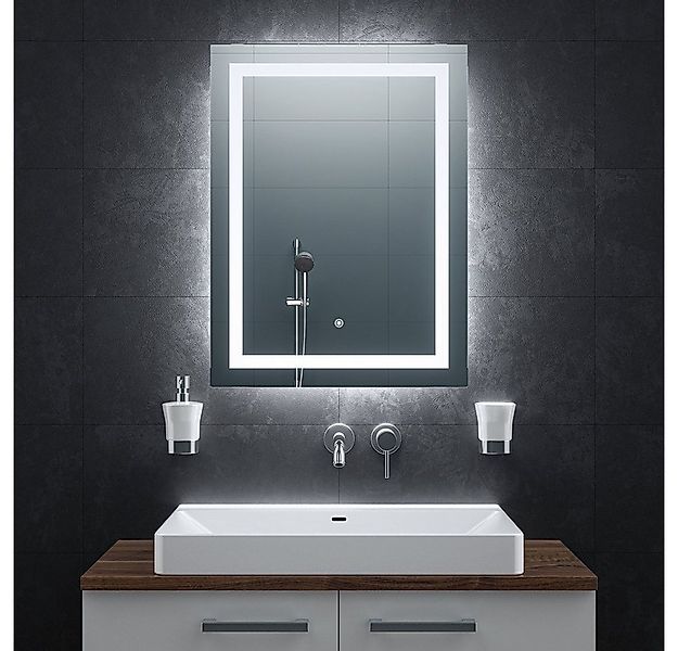 Bringer Badspiegel BRS102, Badezimmerspiegel mit Anti-Beschlag und Speicher günstig online kaufen