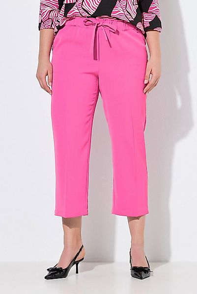 Ulla Popken Schlupfhose 7/8-Hose Bügelfalten Elastikbund günstig online kaufen